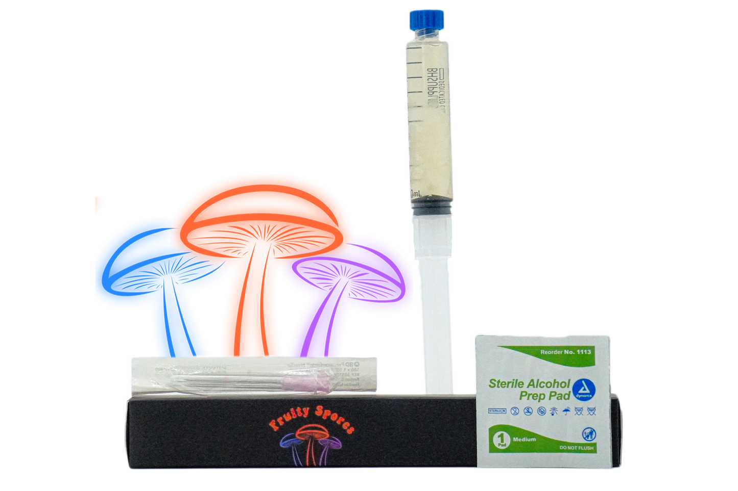 Golden teacher spores syringe